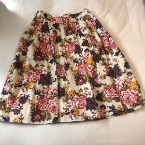 ModClothFloral Skirt